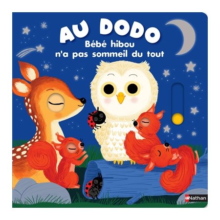 Bébé hibou n'a pas sommeil du tout