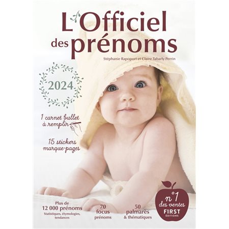 L'officiel des prénoms 2024