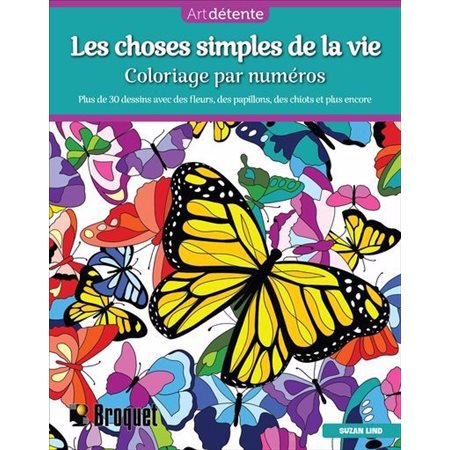 Coloriage par numéro Les choses simples de la vie,