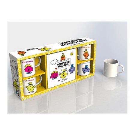 Coffret mini mug cakes Monsieur Madame