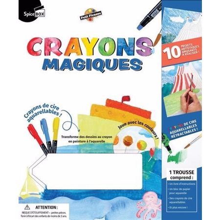 Crayons magiques