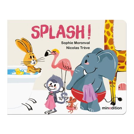 Splash !, Un livre à volets Minedition