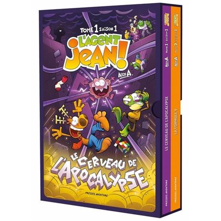 Coffret L'agent Jean Saison 1 Tome1 et 2