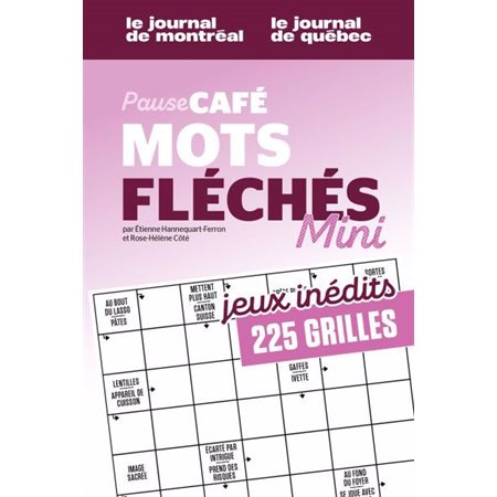 Mots flèches mini