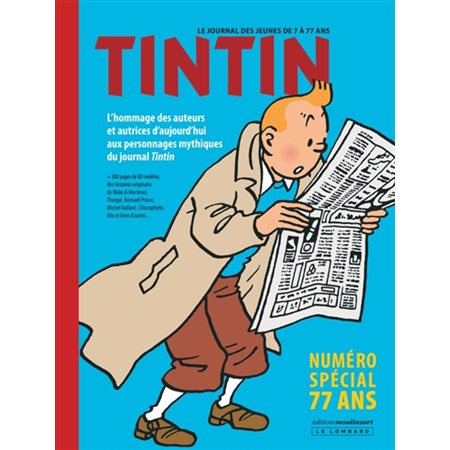 Le journal de Tintin, Spécial 77 ans