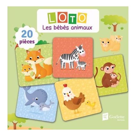 Les bébés animaux, Premiers casse-têtes et jeux