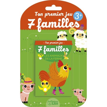 Ton premier jeu 7 familles Les animaux de la ferme