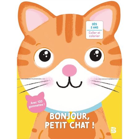 MES PREMIÈRES GOMMETTES : CHAT