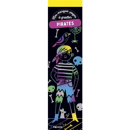 Mes marque-pages à gratter, Pirates