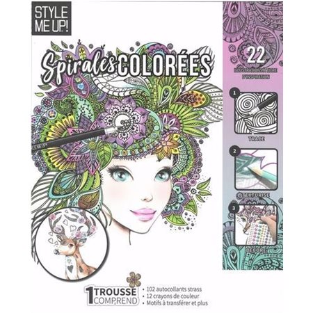 Spirales colorées