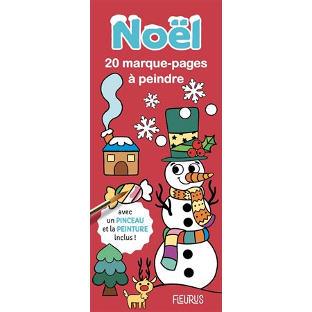 Noël : 20 marque-pages à peindre, Mes marque-pages créa'