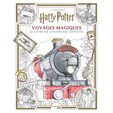 Coloriage Harry Potter : Voyages Magiques