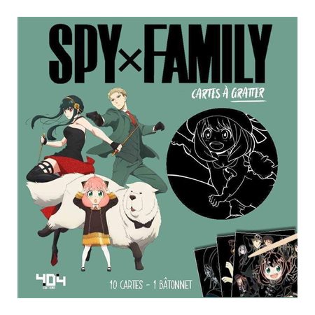 Cartes à gratter Spy x Family