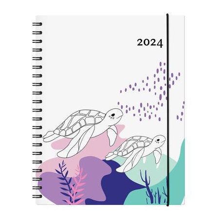 Agenda Garbo Tortues Annuel 2024