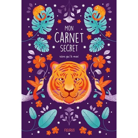 Mon carnet secret rien qu'à moi, tigre