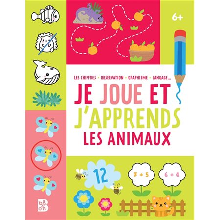 Je joue et j'apprends, Les animaux