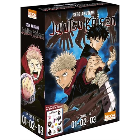 Jujutsu kaisen : coffret 01-02-03, Shonen