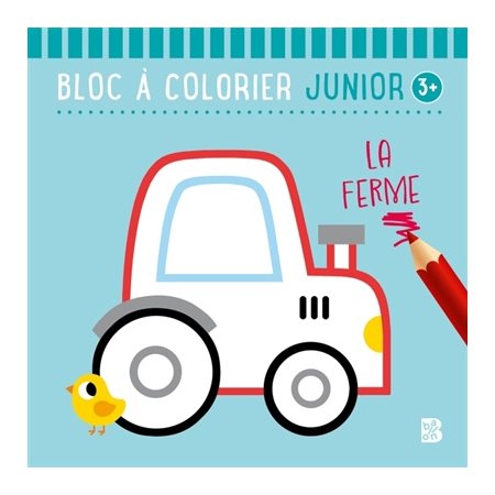 Bloc à colorier la ferme