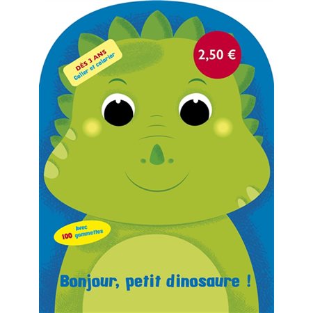 Bonjour, petit dinosaure !, Coller et colorier