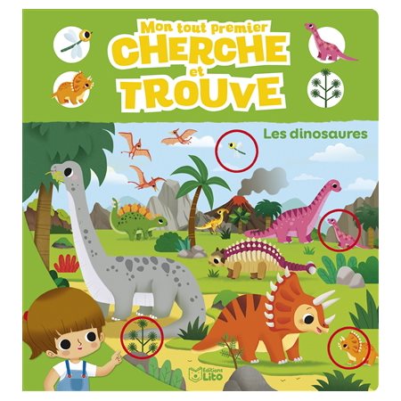 Les dinosaures, Mon tout premier cherche et trouve