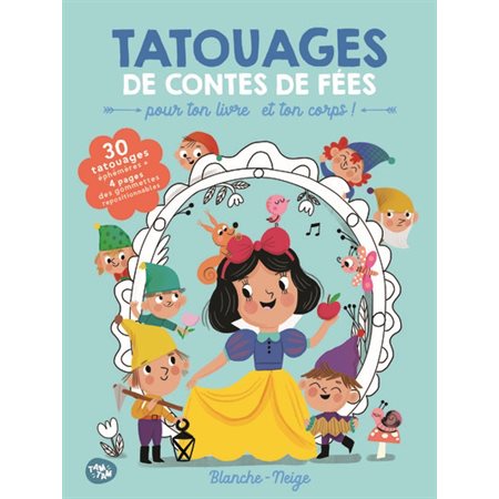 Tatouages de contes de fées : Blanche-Neige