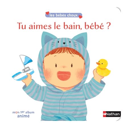 Tu aimes le bain, bébé ?