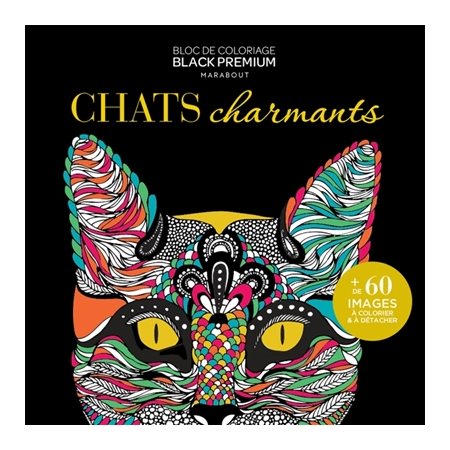 Bloc de coloriage : Chats