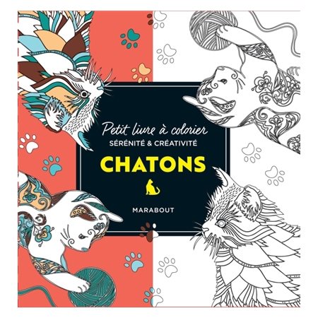 Petit livre à colorier : Chatons