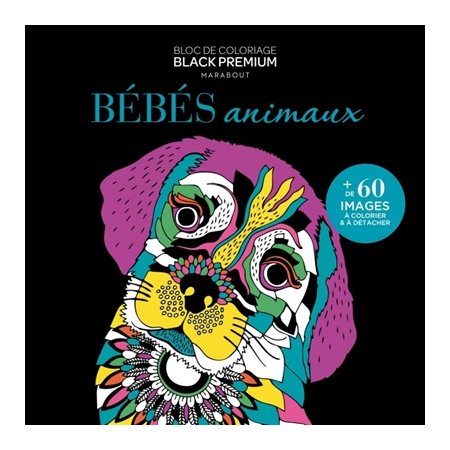 Bloc de coloriage : Bébés animaux