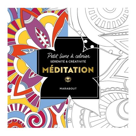 Petit livre à colorier : Méditation