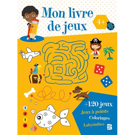 Mon livre de jeux 4+ (orange)