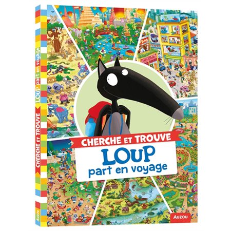 Cherche et trouve, Loup part en voyage