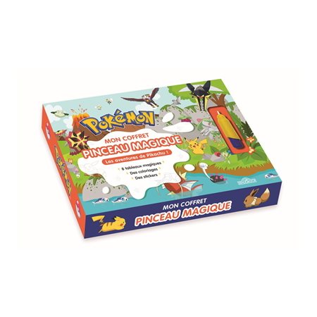 Pokémon : Mon coffret pinceau magique : Les aventures de Pikachu !