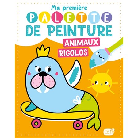 Animaux rigolos, Ma première palette de peinture