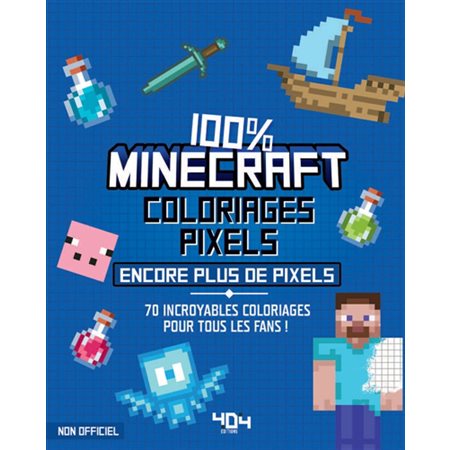 100% Minecraft, Coloriages pixels tome 2