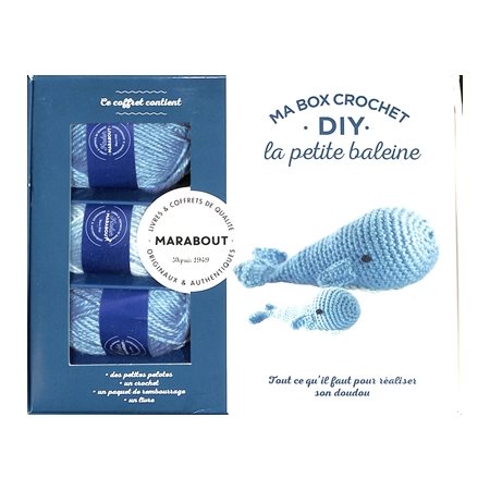 Ma box crochet DIY : La petite baleine