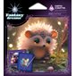 10 cartes à gratter étincelantes, Bébés animaux