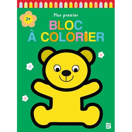 Mon premier bloc à colorier : Ours