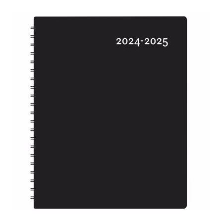 Agenda Maxi-E Noir Scolaire 2024-2025