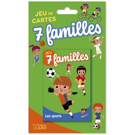 Jeu de cartes 7 familles, Les sports