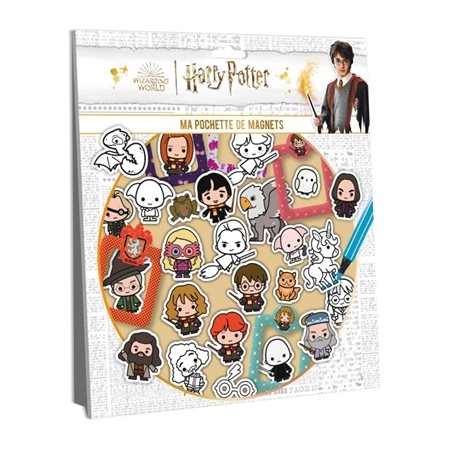 Harry Potter : Ma pochette de magnets