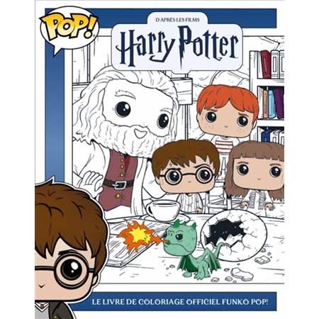 Le livre de coloriage official funko pop !