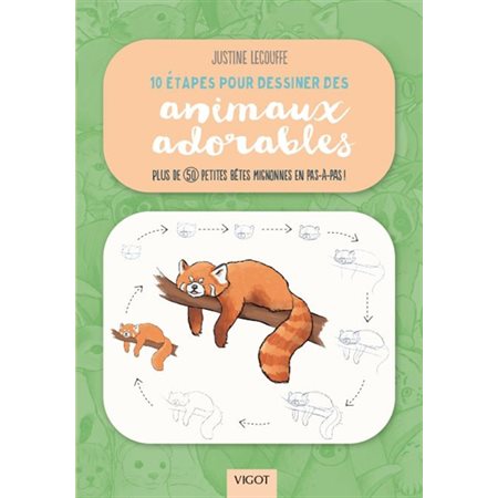 10 étapes pour dessiner des animaux adorables