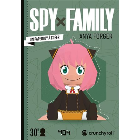 Spy x Family Anya Forger : un papertoy à créer