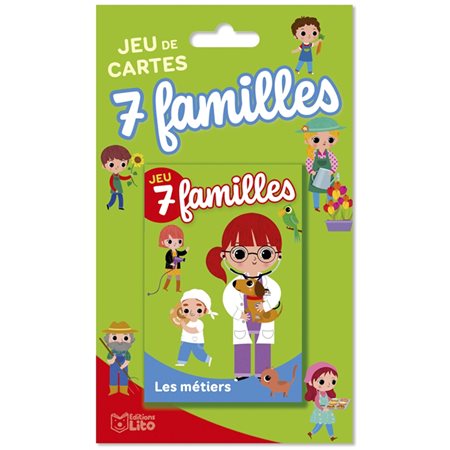 Jeu de cartes 7 familles : Les métiers