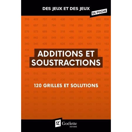 Additions et soustractions