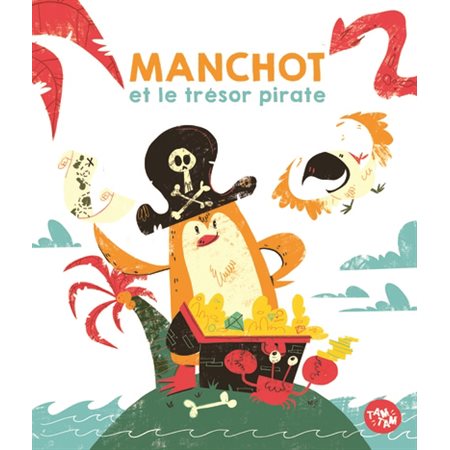 Manchot et le trésor pirate