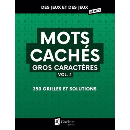 Mots Cachés gros caractères #4