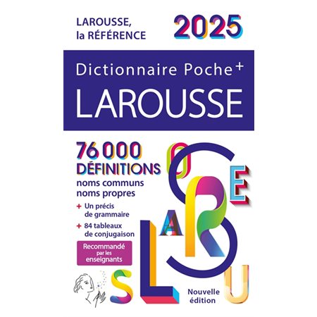 Dictionnaire Larousse poche + 2025