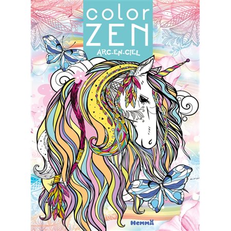 Color Zen : Arc-en-ciel (Licorne)